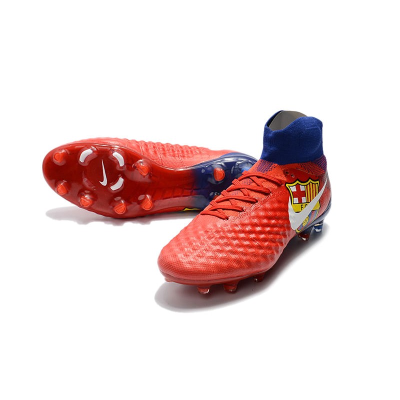 Nike Magista Obra II Elite DF FG Barcelona červeň